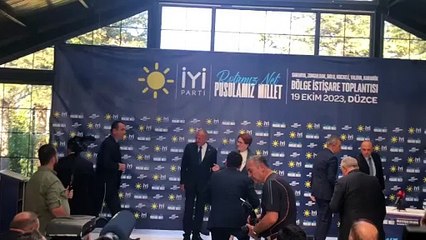 İYİ Parti lideri Akşener partisinin Düzce adaylarını tanıttı: Kimseye kazandırmak ya da kaybettirmek gibi bir niyetimiz yok