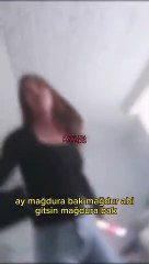 Çocukların önünde bıçakla saldırdı