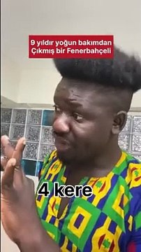 Alfa isimli fenomenin 9 yıl sonra komadan uyanan Fenerbahçeli videosu yeniden gündem oldu