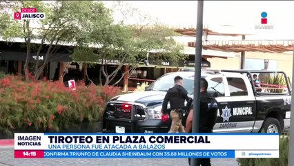 Se registra balacera en centro comercial de Jalisco