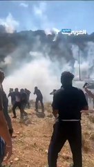 İsrail sınırına ilerleyen Ürdünlülere İsrail polisinden sert müdahale