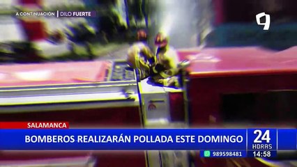 ¡Todos a apoyar! bomberos realizarán pollada para reparar ambulancia inoperativa