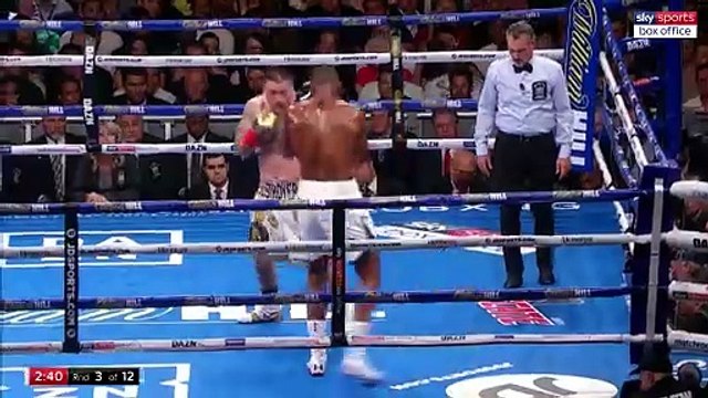 Müthiş nakavt. Ruiz Joshua yi nasıl yere serdi? Yine gündem oldu