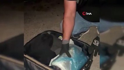 Yolcu otobüsünde 2 kilo 600 gram uyuşturucu ele geçirildi