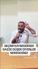 Herkes bu hocanın sözlerini konuşuyor: Seçimi kaybedersek Gazze düşer diyenler neredesiniz