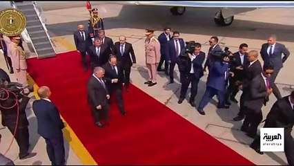 Ürdün Kralı ve Mısır Cumhurbaşkanı Kahire'de bir araya geldi...
