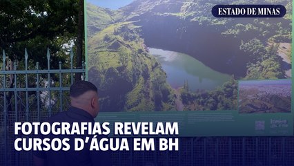 Fotografias revelam cursos d'água de BH