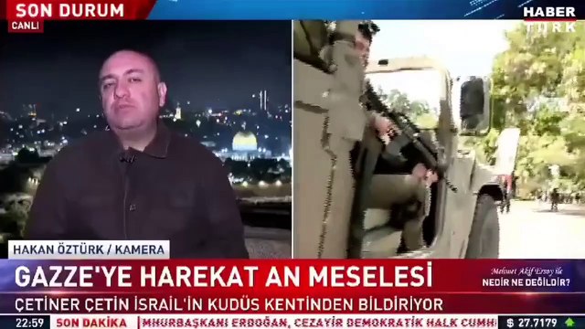 Mehmet Akif Ersoy'dan canlı yayında Kudüs tepkisi: İsrail'in öyle bir kenti yok
