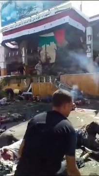 Suriye’de Harp okulu mezuniyet törenine SİHA saldırısında yüzlerce ölü var