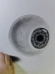 How to draw. Eye with simple steps, step by step