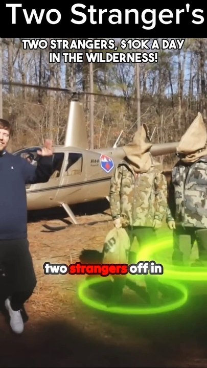 Two Stranger's $ 10k #mrbeast #mrbeastshorts #short #shorts #mrbeastchallange