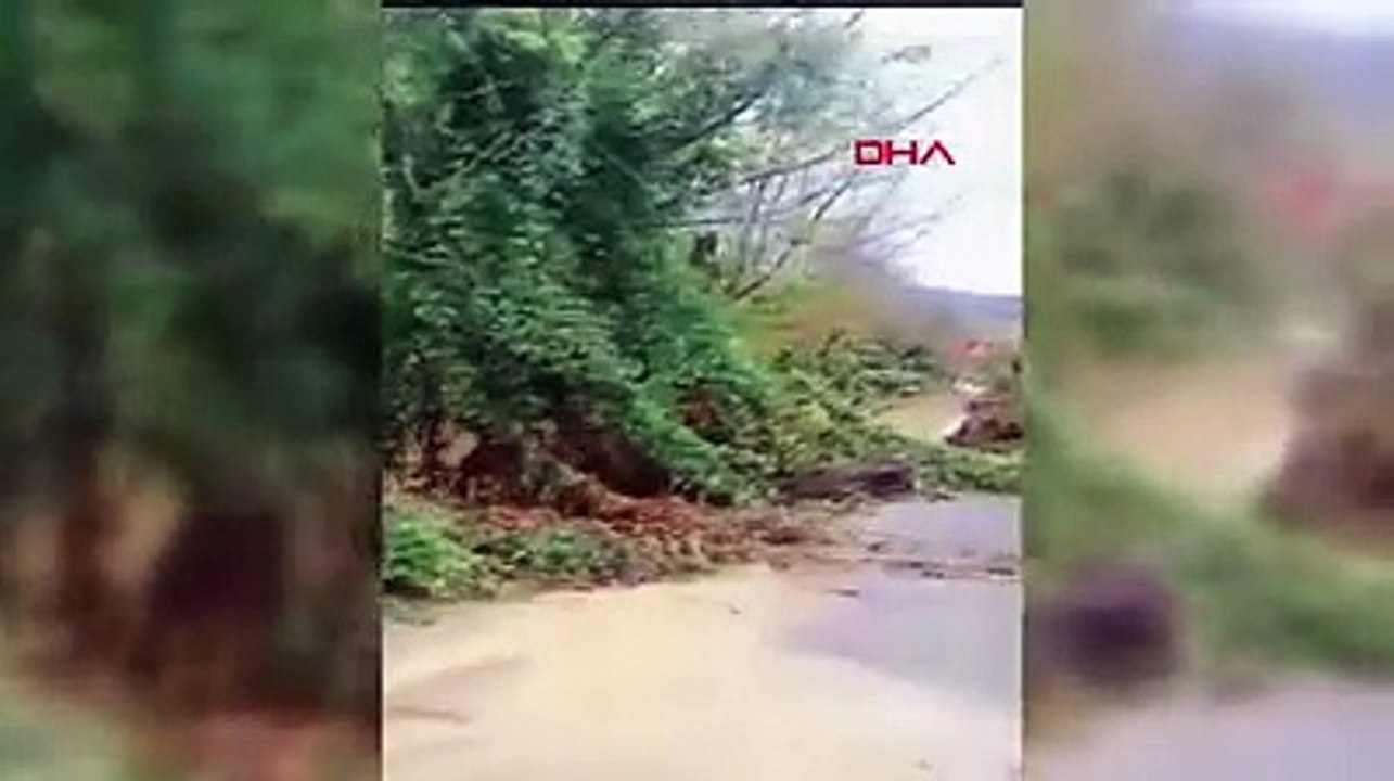 Şile kabusu yaşıyor. Dere taştı evler ve tarım arazileri sular altında kaldı