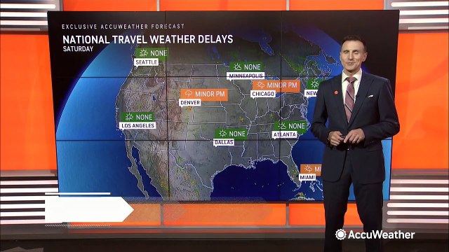 Thunderstorms to cause travel delays this weekend
