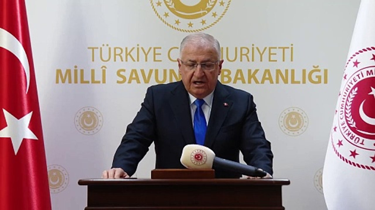 Milli Savunma Bakanı Güler’den, terörle mücadelede net mesaj
