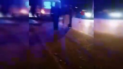 Önce park halindeki araca, sonra elektrikli motosiklete çarptı: 1 ölü