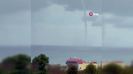 Ordu’da denizde dev hortum