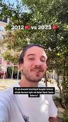 11 yıl önceki menüyü bugün almaya kalktı ödediği para şok etti