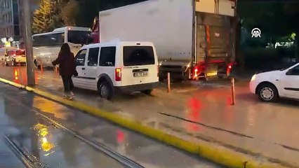 Eskişehir'de sağanak ve dolu etkili oldu