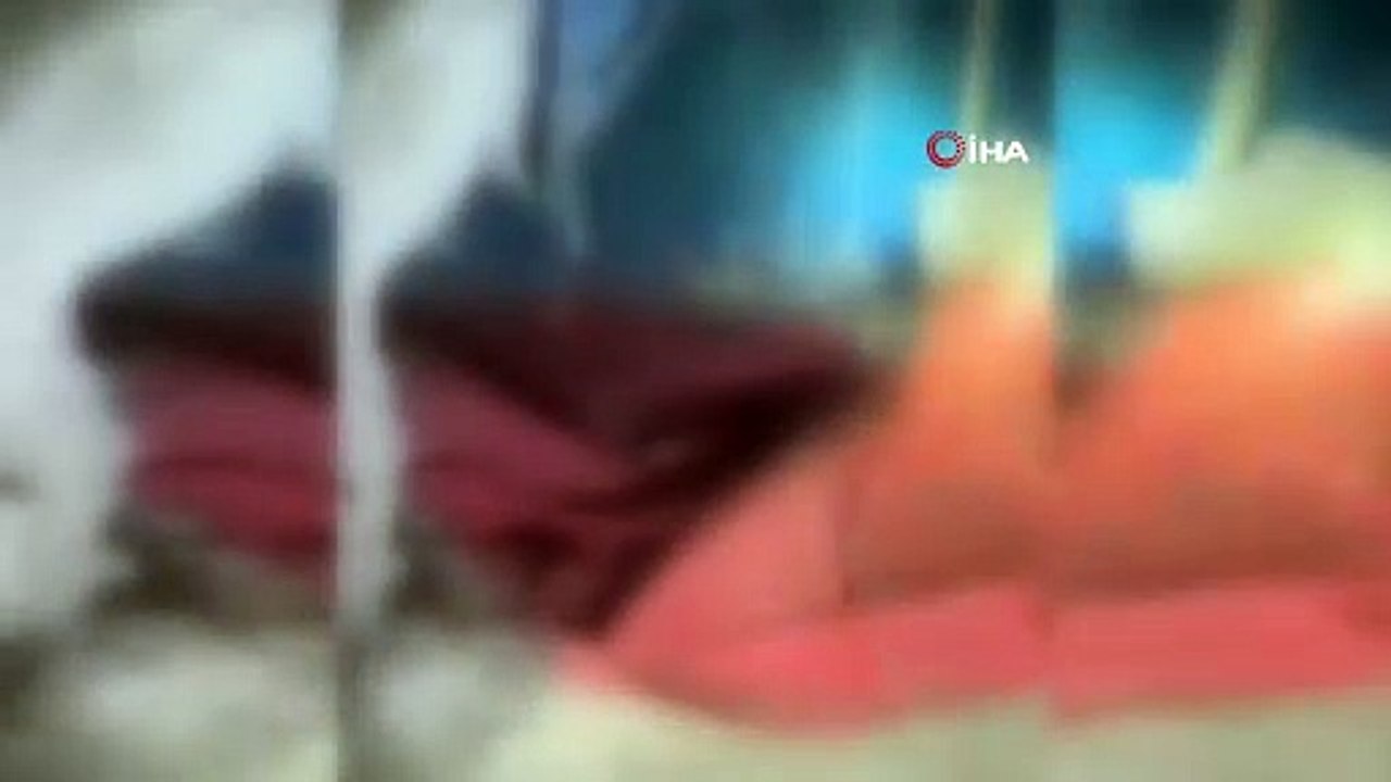 Gizli mağara bulundu. İçinden çıkanlar patlatıldı