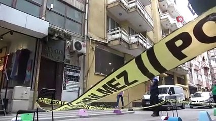 7. kattan düşen genç öldü, o anlar kameraya yansıdı