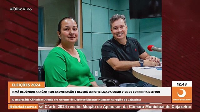 Irmã de Júnior Araújo pede exoneração e deverá ser oficializada como vice de Corrinha, em Cajazeiras
