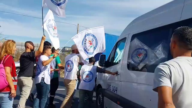 Trendyol çalışanlarına destek veren sendika başkanının üzerine araç sürüldü