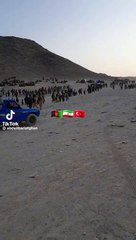 Afganların kampı ortaya çıktı. Ordu gibi hareket edip hazırlanıyorlar