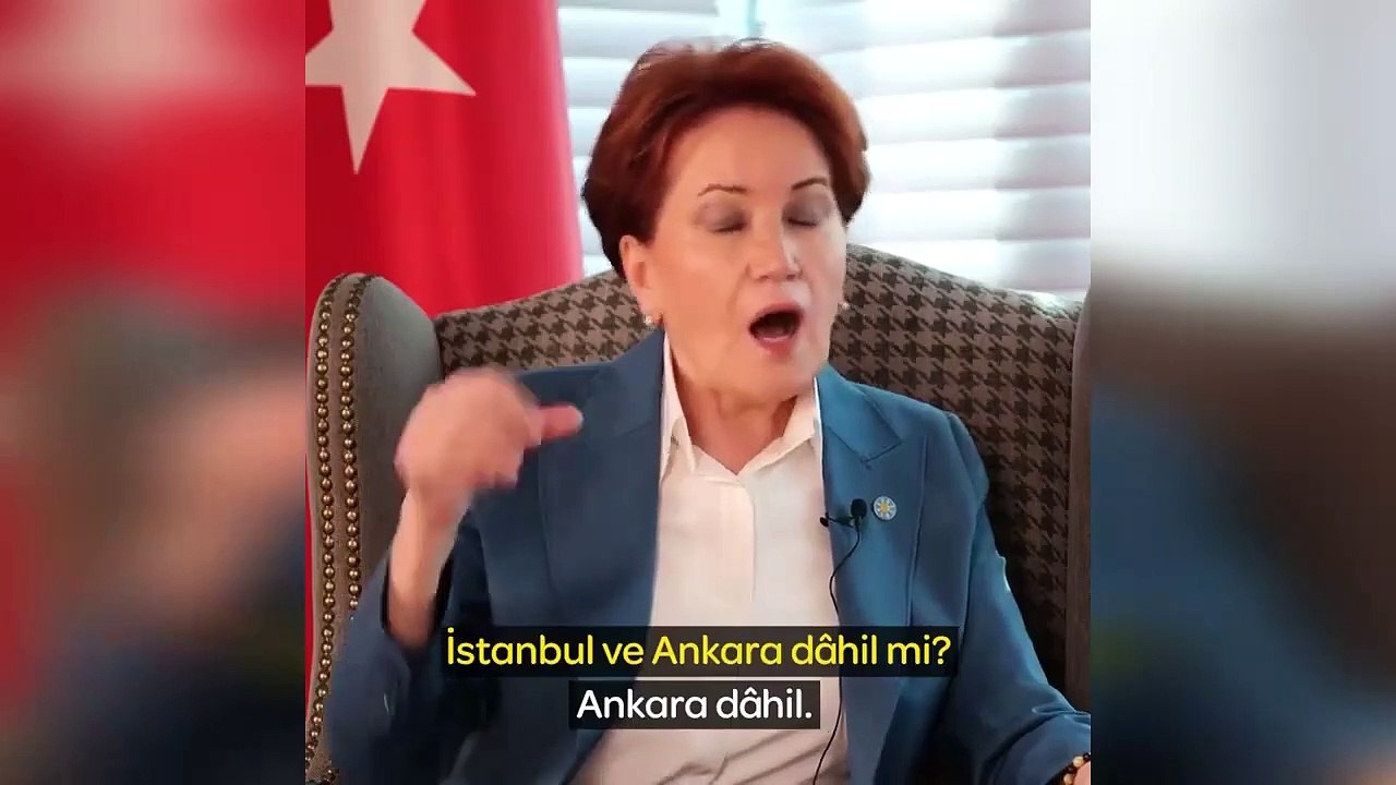 Meral Akşener İzmir adayını açıkladı