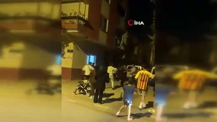 Gürültü tartışması taşlı sopalı kavgaya dönüştü