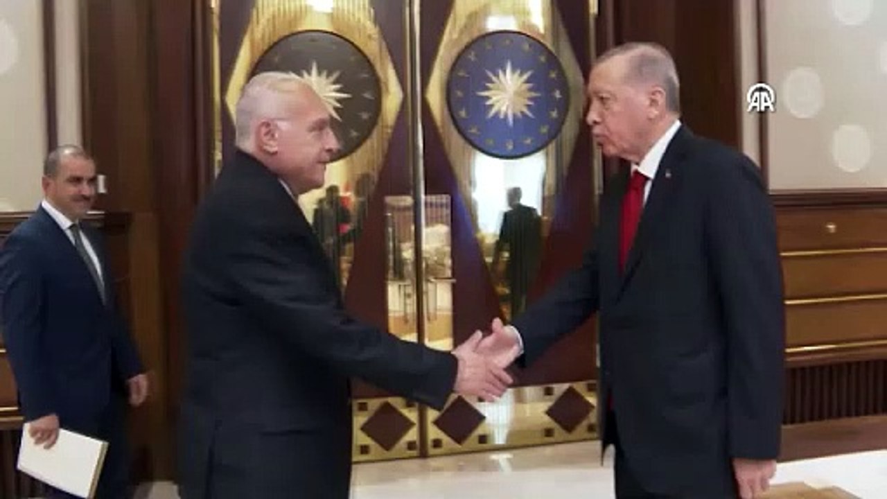 Erdoğan, Cezayir Dışişleri Bakanı Attaf'ı kabul etti
