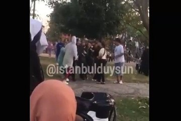İstanbul'daki salıncak kavgası taraflardan biri Suriyeli çıkınca göçmen krizine dönüştü