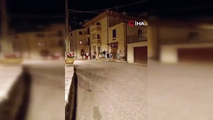 Cadde ortasında anne ayı yavrularıyla böyle oynadı