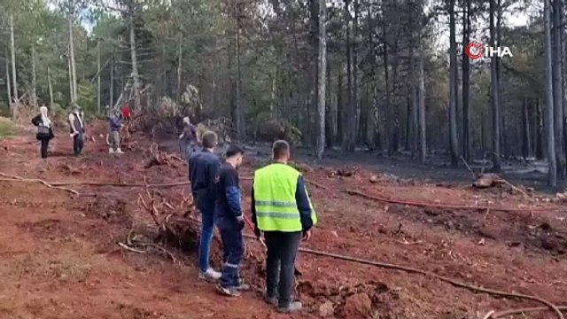Kütahya'da orman yangını büyümeden kontrol altına alındı