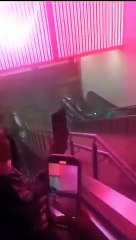 Başakşehir'i kuvvetli sağanak vurdu. Metro istasyonunu su bastı