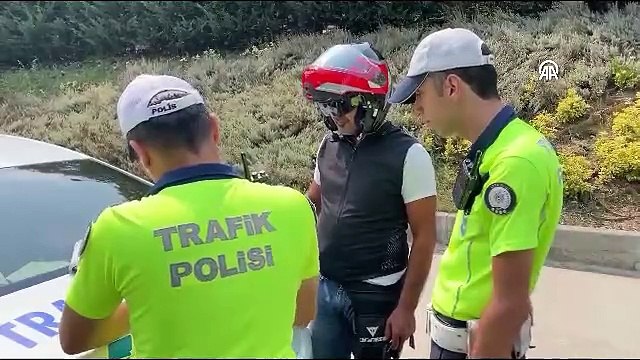 İstanbul'da dron destekli kırmızı ışık ihlali denetimi