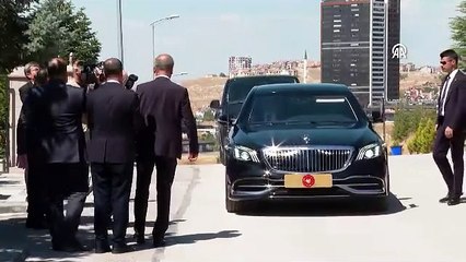 Erdoğan, Devlet Bahçeli görüşmesi başladı