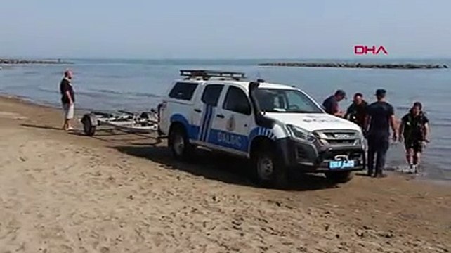 Serinlemek için girdiği denizde boğuldu