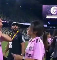 Messi'nin eşinin aşk dolu bakışı gündem oldu