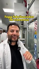 Togg fabrikası içinden görüntüler ilk kez yayınlandı