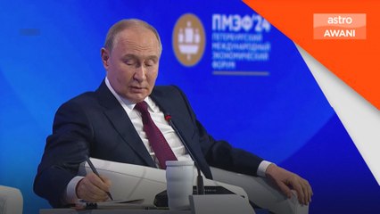 Putin sedia rundingan damai Ukraine jika manfaatkan Moscow