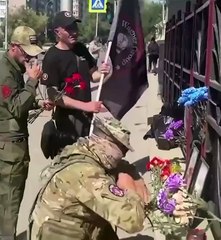 Wagner askerleri liderlerinin ölümünün ardından böyle ağladı