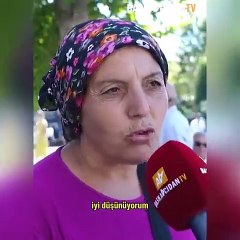 Kira fiyatlarını değerlendiren AKP’li kadın. CHP’liler bunu hak ediyor onlar yüzünden artıyor