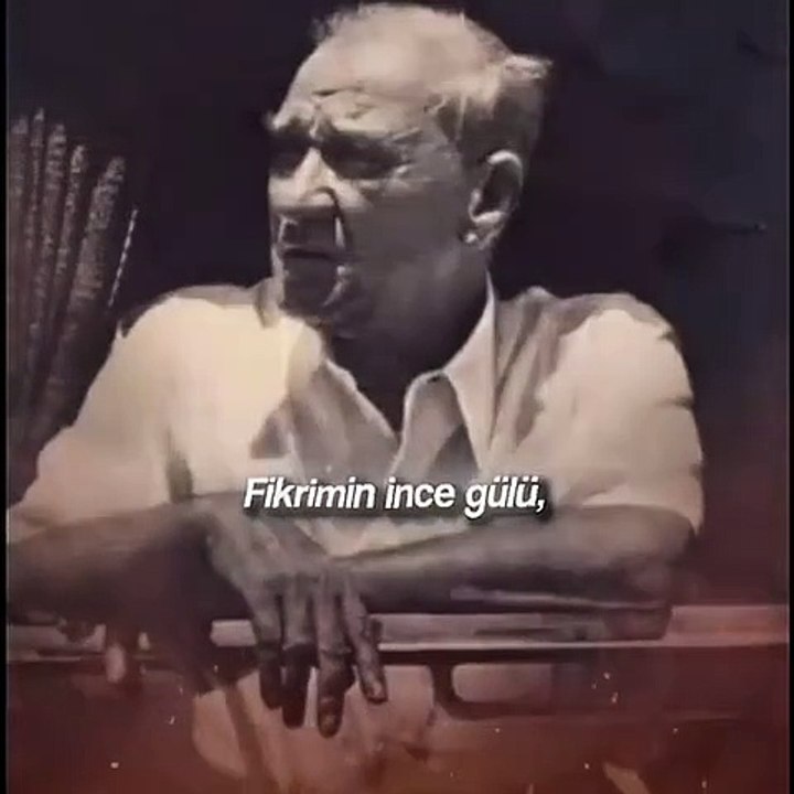 Atatürk’e yapay zeka ile ‘Fikrimin İnce Gülü’ söylettiler. Dinleyince ağlayacaksınız