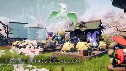 Trailer zum neuen Palworld-Update „Sakurajima“