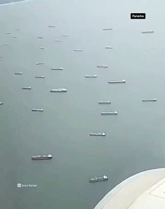 Panama Kanalı’nda gemiler demir attı. Çaresiz bekleyiş başladı. Yeni kriz doğdu