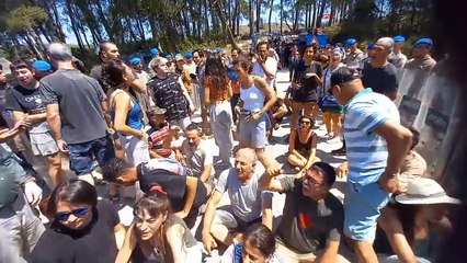 Akbelen'de bu kez de 'su tankeri' içeri alınmadı. Direnişçiler oturma eylemi başlattı