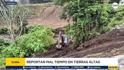Reportan mal tiempo en Tierras Altas