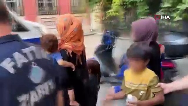 İstanbul’da zorla dilendirilen çocuklara yönelik operasyon
