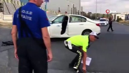 Çerkezköy’de servis aracıyla otomobil çarpıştı: 13 yaralı