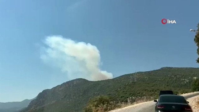 Antalya Kaş'ta orman yangını
